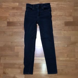 American Eagle Navy Hi-Rise Jegging 00 Short